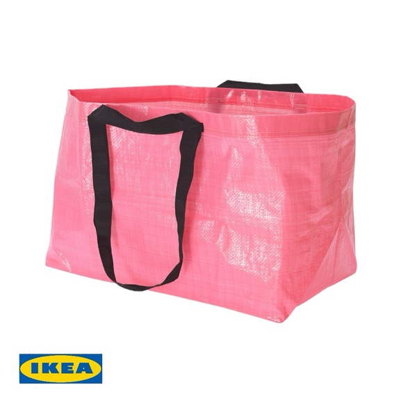IKEA Handbags - IKEA Pink Large Tote Bag. LIMITED EDITION, No Longer Available At Store.